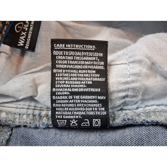 Wax Jeans Los Angeles Women’s Skinny Stretch Blue Denim Jeans Size 1 - Picture 8 of 15